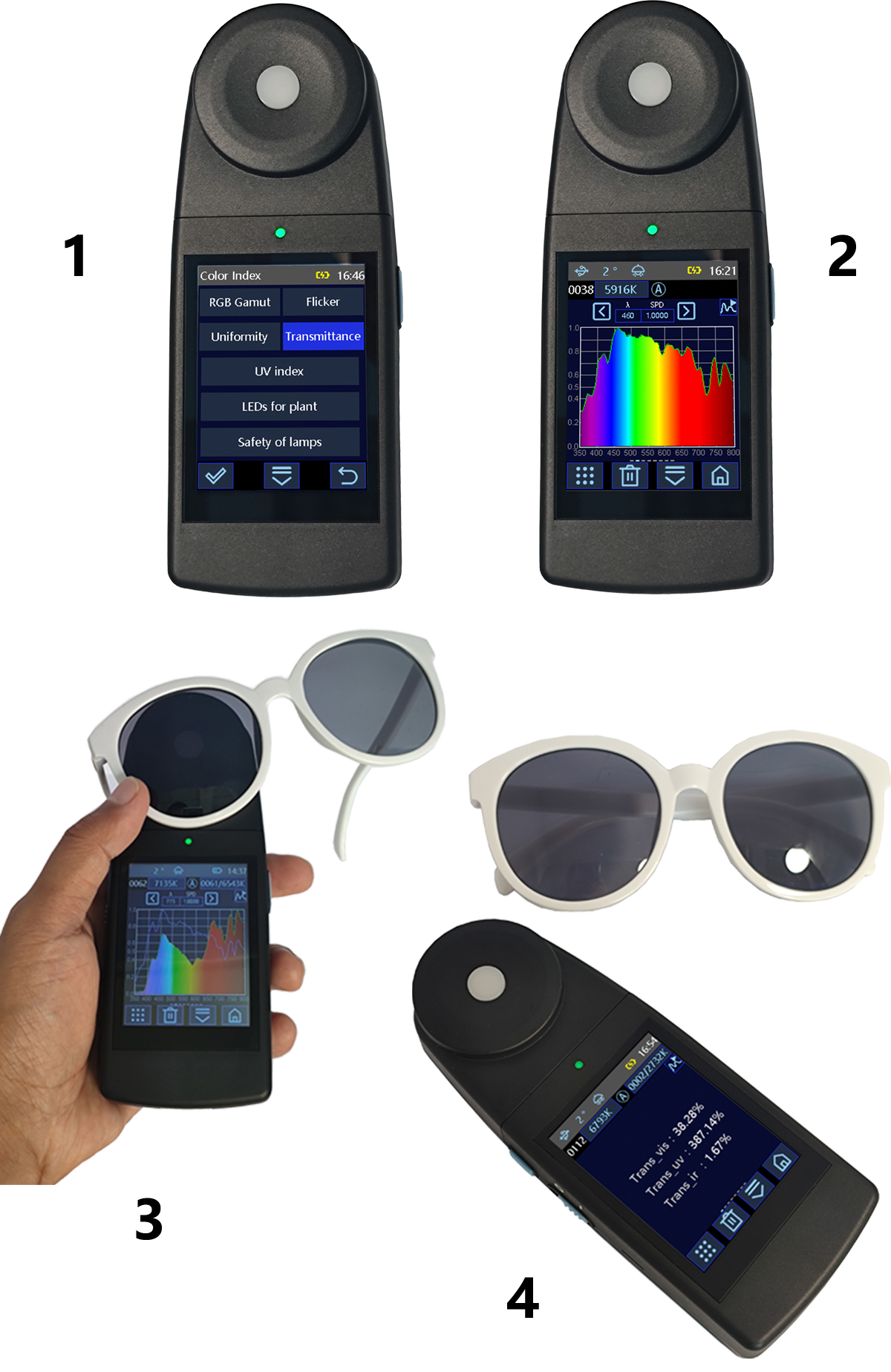 透过率测试-1200W
