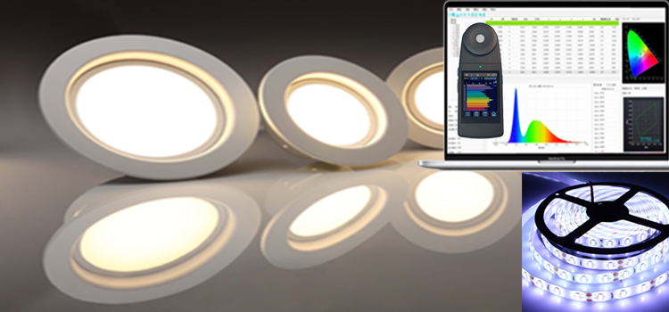 LED, solid-state lighting, spectrum, illuminance, CCT, CRI uniformity, dominant wavelength, S/P, luminous flux