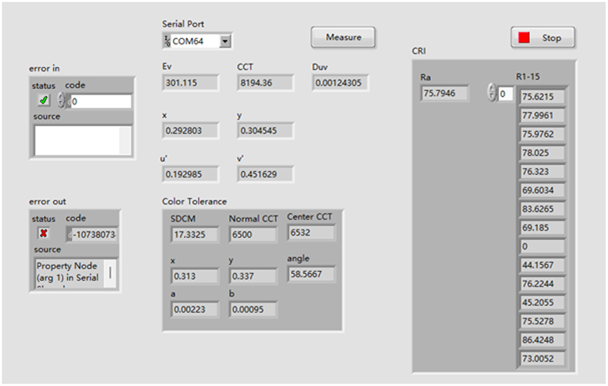 labView-DEMO-显示