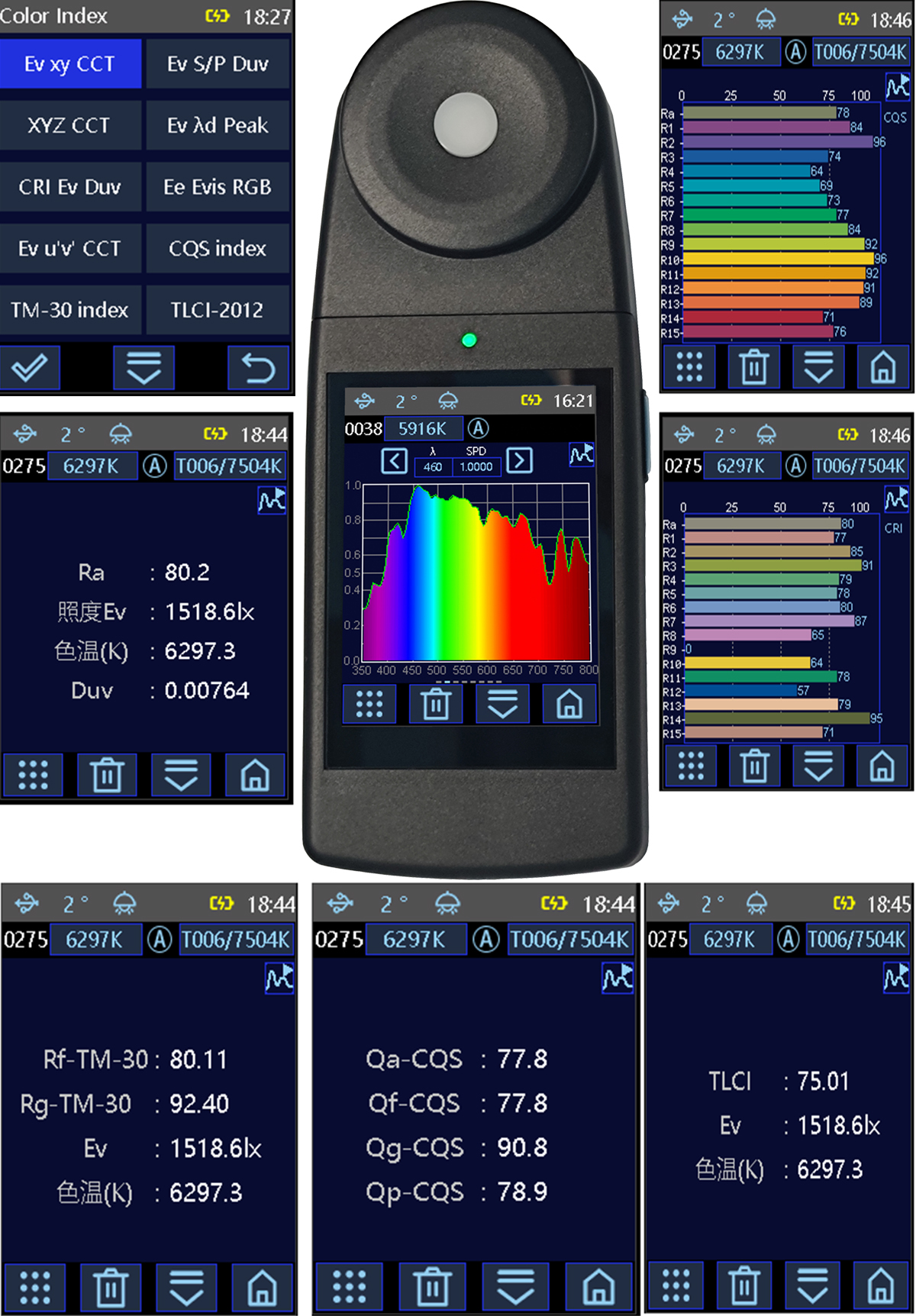 显色指数测量-CL800