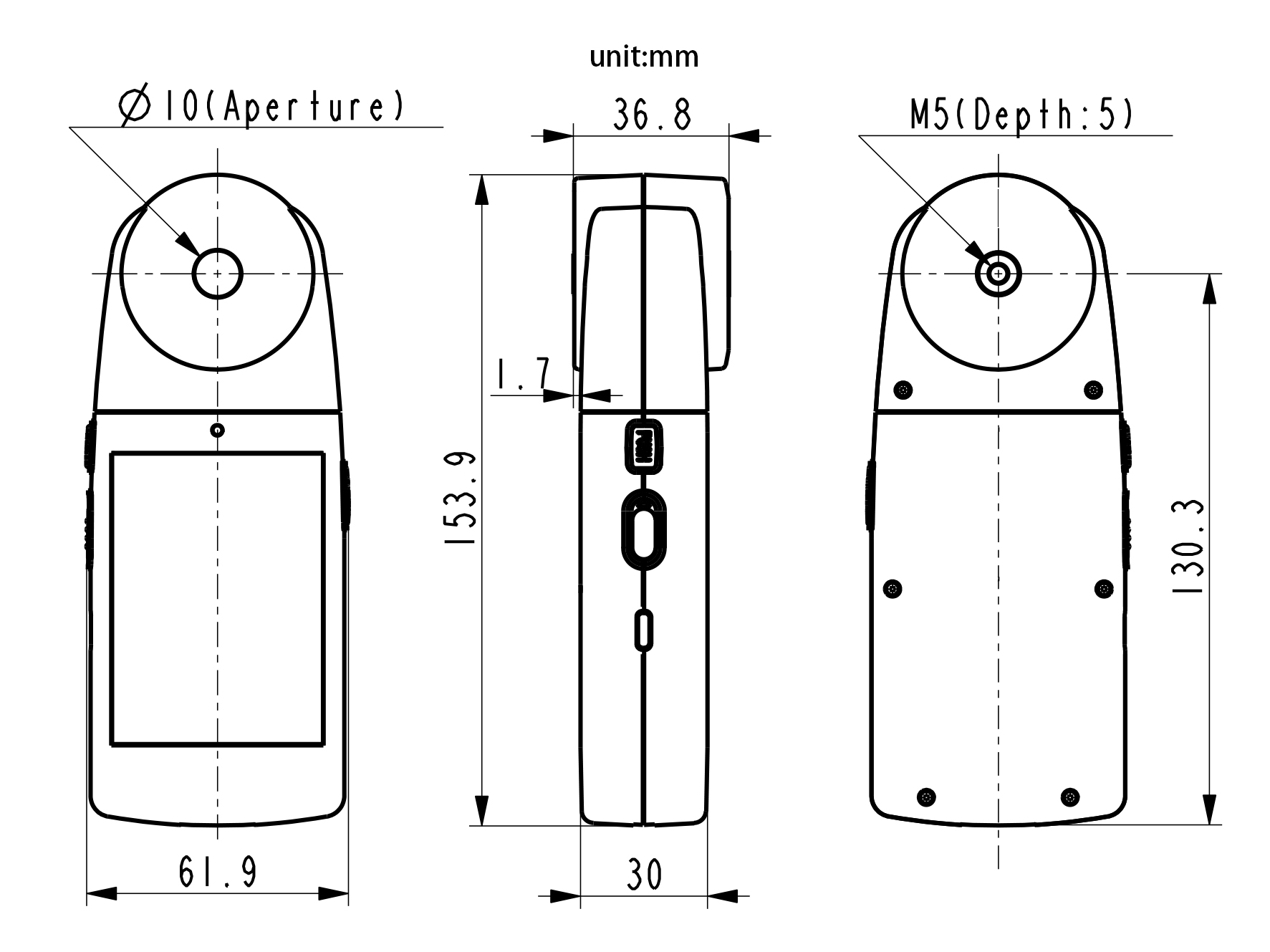 CL800,CI800结构尺寸